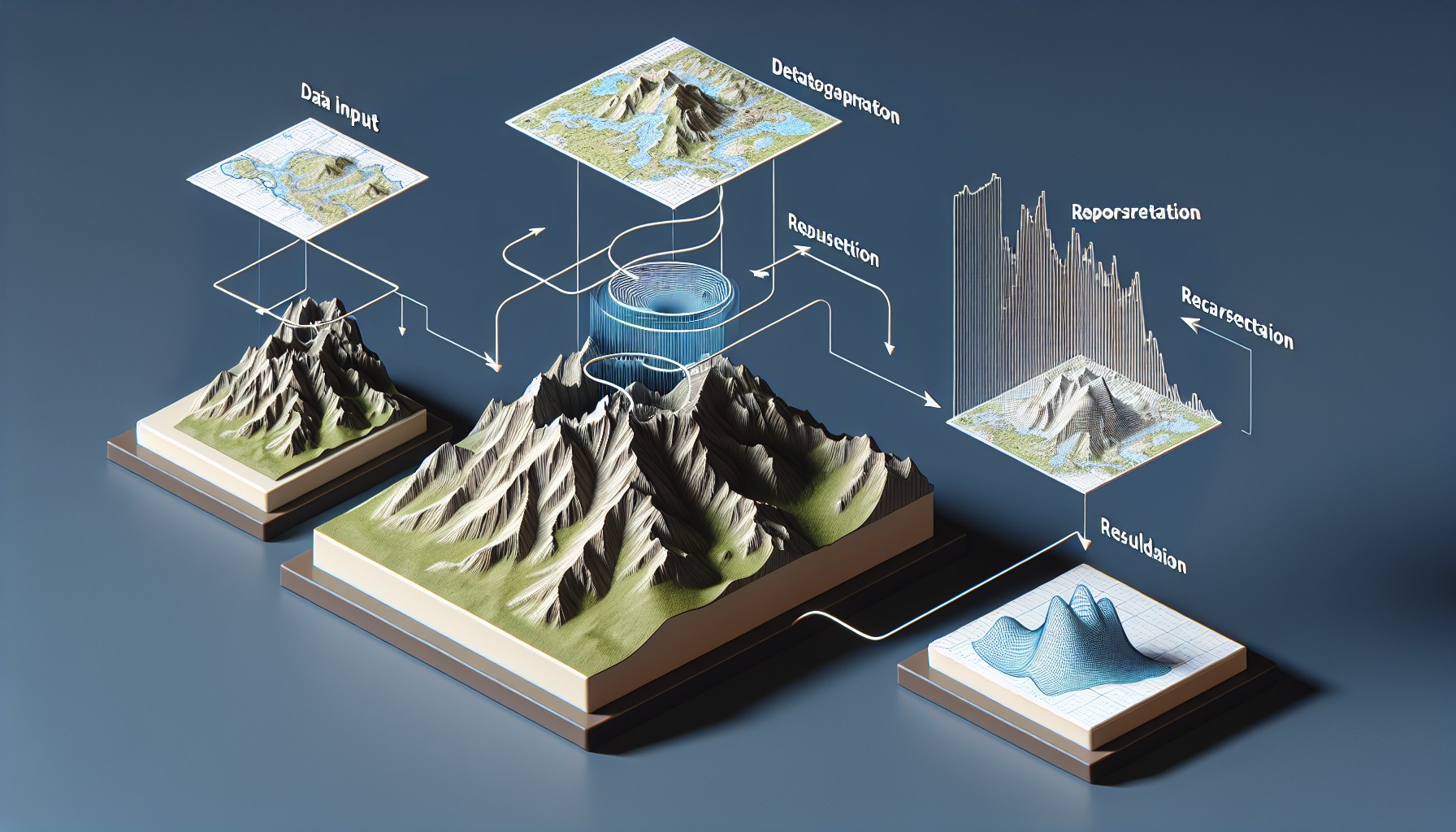 Cómo generar modelos 3D a partir de datos de topografía.